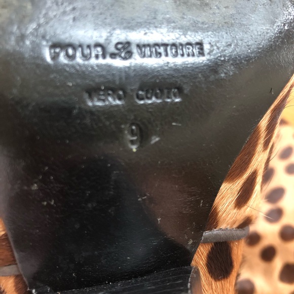 - Pour La Victoire wedge calf  heels - Picture 8 of 8
